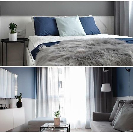 Navyblue Apartment Cracow Free Parking Tv Krakau Buitenkant foto