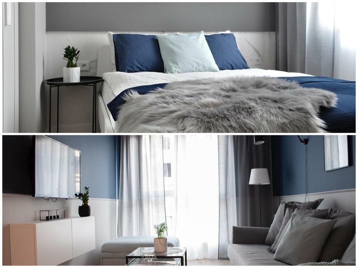 Navyblue Apartment Cracow Free Parking Tv Krakau Buitenkant foto